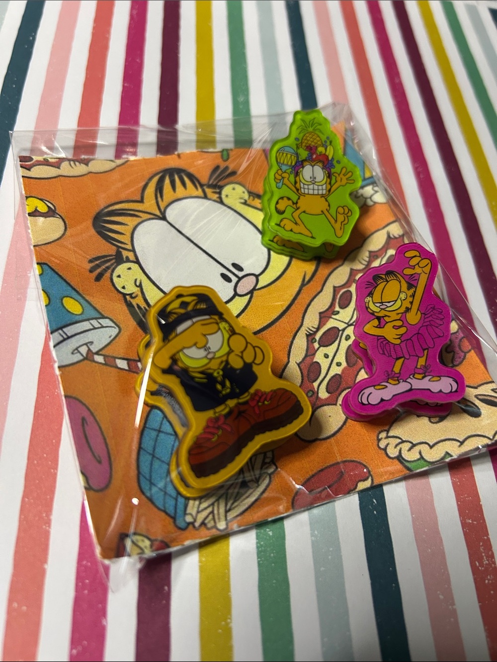 Garfield Cartoon Binder Clips
